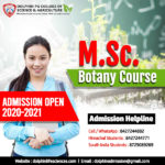 MSC Botany Colleges in India